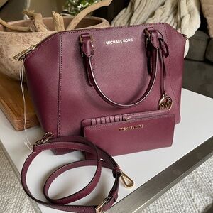 NWT Michael Kors bag with wallet